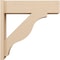 Ekena Millwork 7 1/2-in W x 26-in D x 26-in H Funston Block Rough Cedar Woodgrain TimberThane Outlooker, Primed Tan OUTUR075X26X26FST44RCPR - alternate 2